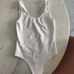 Aritizia White Bodysuit